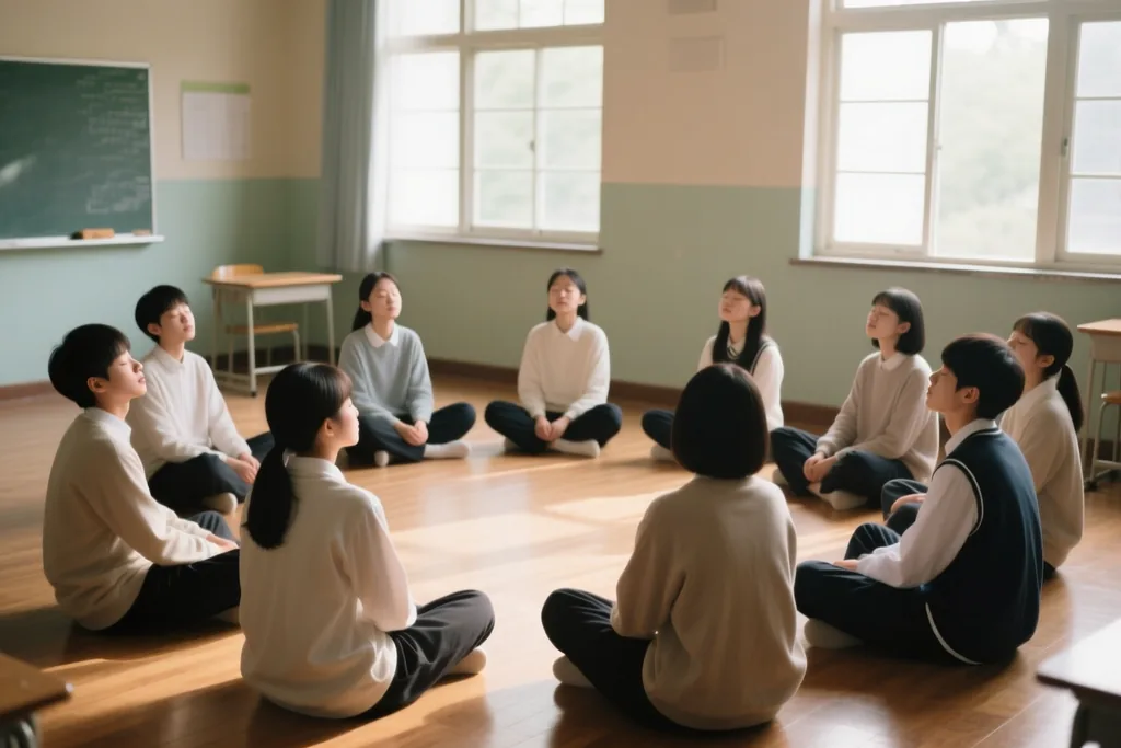Respiração e relaxamento na sala de aula